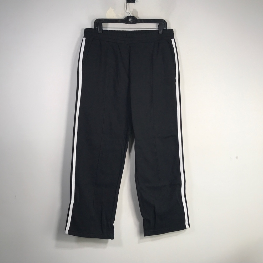 Express Varsity Pant, Women's Size L - Black/White